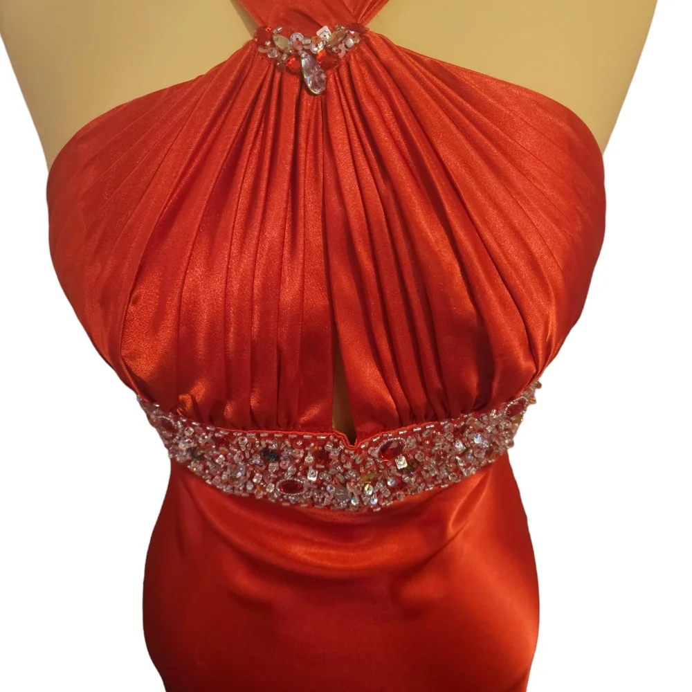 Red Prom Dress - Picture 2 of 4